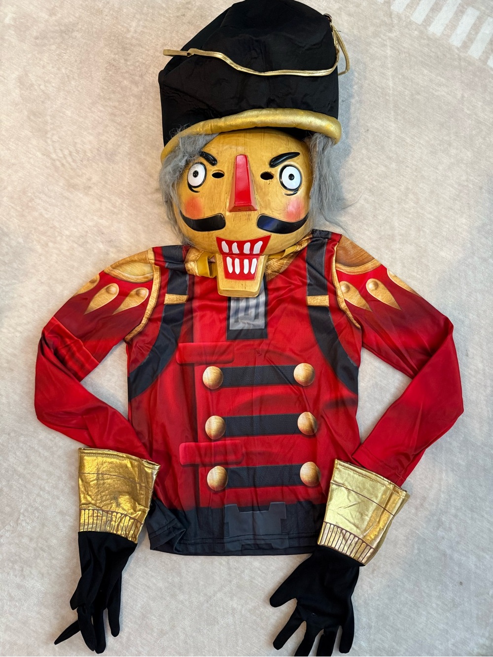 Fortnite Crackshot Nutcracker Costume Spirit Halloween Kids M 8-10